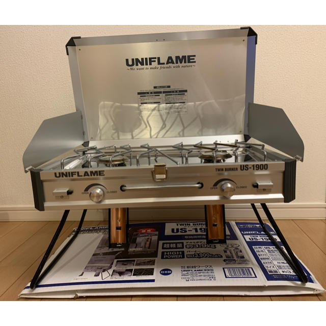 ユニフレーム ツインバーナー US-1900 調理器具