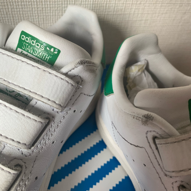 adidas(アディダス)の【adidas】アディダス STAN SMITH　キッズサイズ：15.5 キッズ/ベビー/マタニティのキッズ靴/シューズ(15cm~)(スニーカー)の商品写真