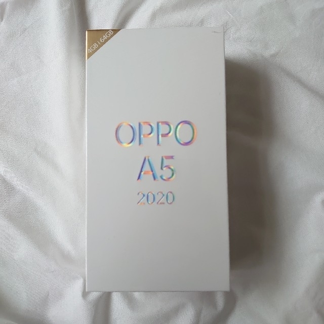 ANDROID(アンドロイド)の【新品 未開封】oppo a5 2020 ブルー SIMフリー スマートフォン  スマホ/家電/カメラのスマートフォン/携帯電話(スマートフォン本体)の商品写真