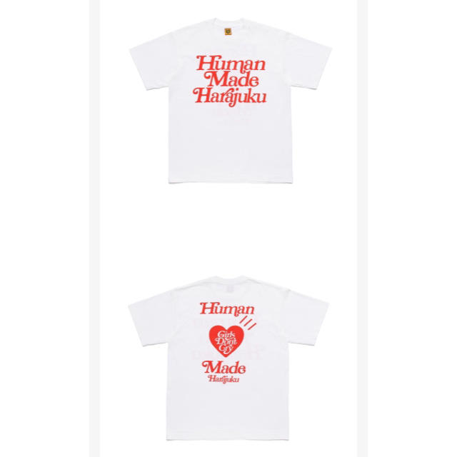 human made  girls don't cry tシャツ ホワイト