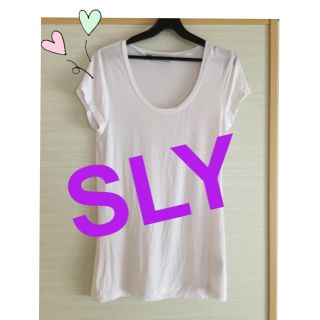 スライ(SLY)のSLY♡無地Tシャツ(Tシャツ(半袖/袖なし))