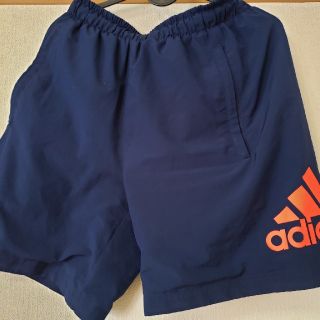 アディダス(adidas)のadidas　紺　ハーフパンツ(ハーフパンツ)