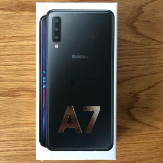 ギャラクシー(Galaxy)のGalaxy A7 2020 ブラック(スマートフォン本体)