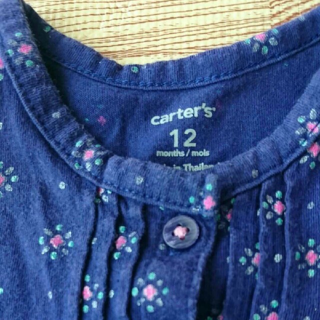 carter's(カーターズ)のカーターズ 半袖 ロンパース ワンピース 70～80 キッズ/ベビー/マタニティのベビー服(~85cm)(ロンパース)の商品写真