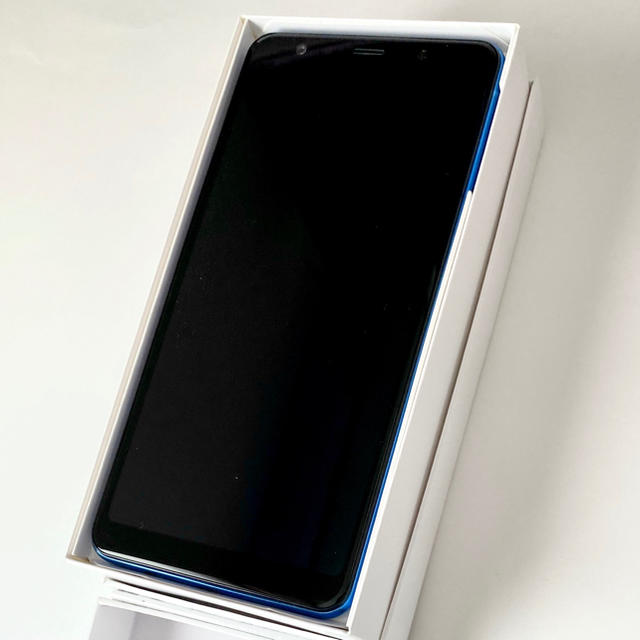 Galaxy 64GB 版SIMフリー 購入証明付の通販 by meris's shop｜ギャラクシーならラクマ - 《新品同等》Galaxy A7 ブルー 豊富な定番