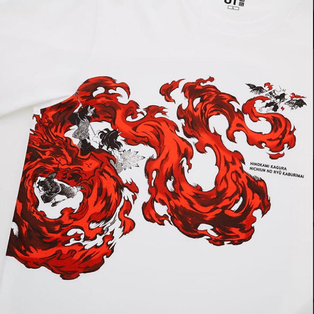 UNIQLO(ユニクロ)の鬼滅の刃　ユニクロ　UNIQLO  UT 神楽　S メンズのトップス(Tシャツ/カットソー(半袖/袖なし))の商品写真