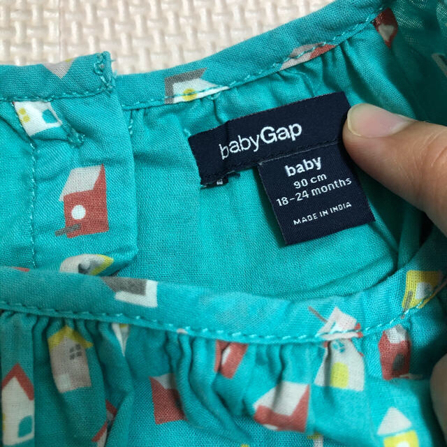 babyGAP(ベビーギャップ)のワンピース　ベビーギャップ　90 チュニック キッズ/ベビー/マタニティのキッズ服女の子用(90cm~)(ワンピース)の商品写真