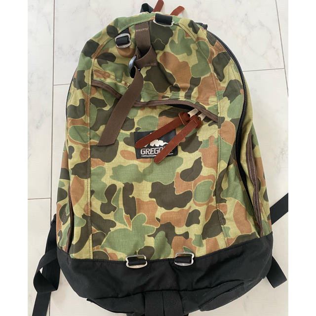 グレゴリー デイパック 迷彩 カモ 美品 グレゴリー デイパック 迷彩 カモ 美品