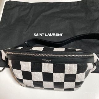 サンローラン(Saint Laurent)のSaint Laurent Checkered Print Belt Bag(ウエストポーチ)