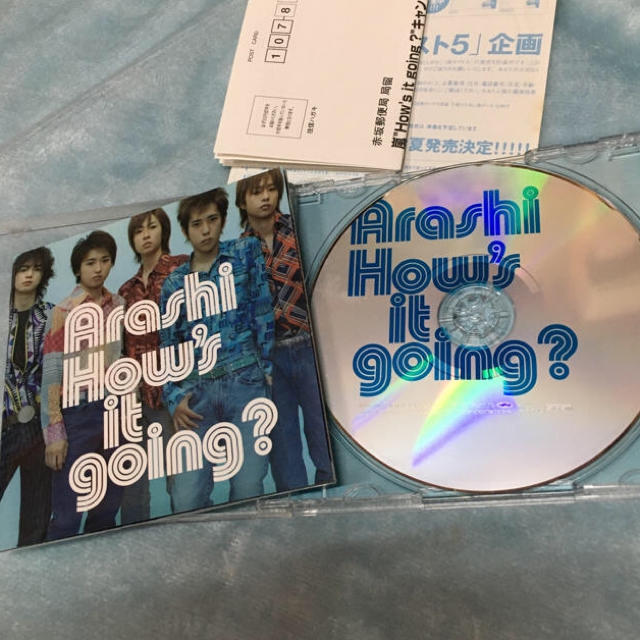 嵐(アラシ)の嵐　How's It Going?＜初回限定盤＞　アルバム エンタメ/ホビーのタレントグッズ(アイドルグッズ)の商品写真