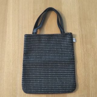 ミキモト(MIKIMOTO)のMIKIMOTO 手提げ ミニバッグ 黒 柄 新品 非売品(エコバッグ)