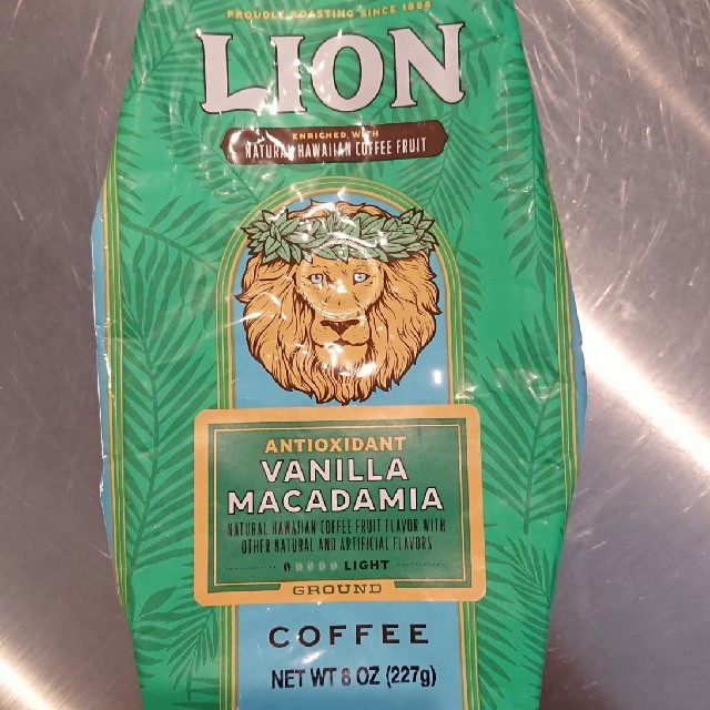 LION(ライオン)のライオンコーヒー LION coffee バニラマカデミア 食品/飲料/酒の飲料(コーヒー)の商品写真