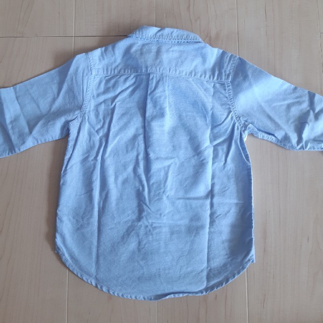 babyGAP(ベビーギャップ)のGAP　シンプルシャツ(100㎝) キッズ/ベビー/マタニティのキッズ服男の子用(90cm~)(ブラウス)の商品写真