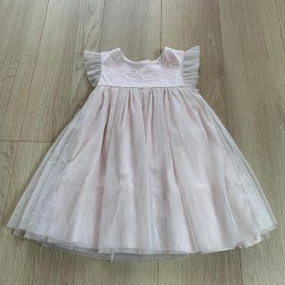 ネクスト(NEXT)の※ゆか様専用※next チュール刺繍ワンピース　pink 9-12mths(ワンピース)