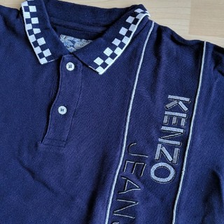 ケンゾー(KENZO)のケンゾー KENZO 北斎タグ ヴィンテージ ポロシャツ(ポロシャツ)