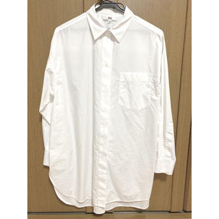 ユニクロ(UNIQLO)のユニクロ　オーバーサイズシャツ(シャツ/ブラウス(長袖/七分))