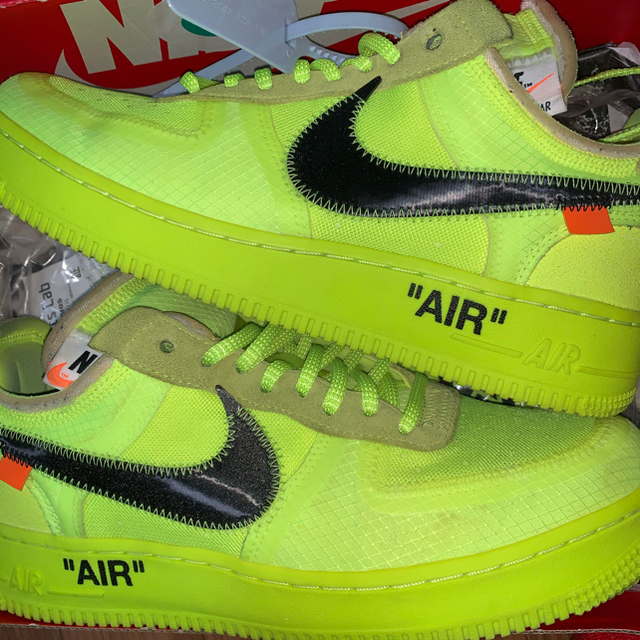 off-white airforth1 volt