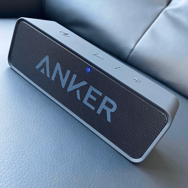 【美品】 Anker SoundCore - Bluetooth スピーカー スマホ/家電/カメラのオーディオ機器(スピーカー)の商品写真