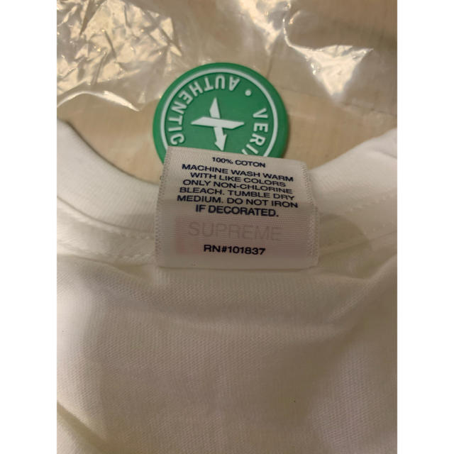 Supreme(シュプリーム)のsupreme naomi Tee  白　ホワイト　L  キムタク  メンズのトップス(Tシャツ/カットソー(半袖/袖なし))の商品写真