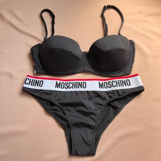 モスキーノ(MOSCHINO)のロゴ アンダーウェア(ブラ)