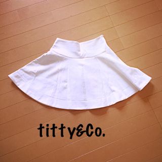 ティティアンドコー(titty&co)のビビ様☺︎【titty&Co.】スカート(ひざ丈スカート)