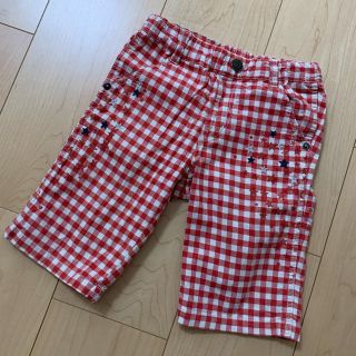 エフオーキッズ(F.O.KIDS)のハーフパンツ　チェック　100サイズ(パンツ/スパッツ)