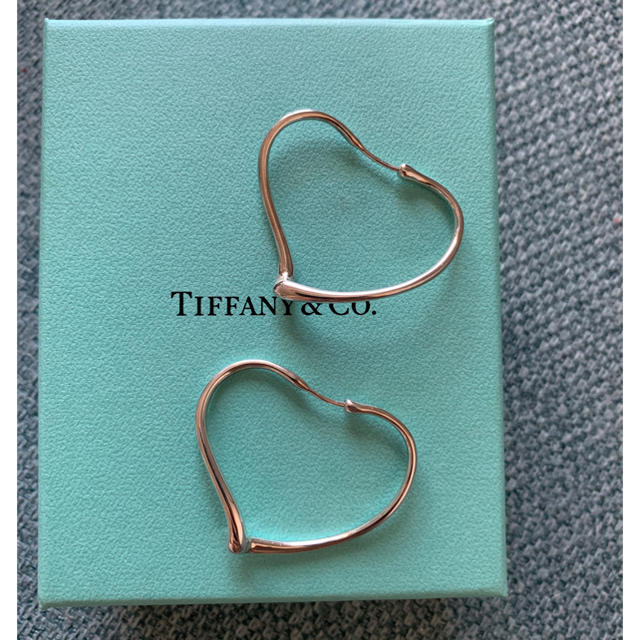 TIFFANY&CO. オープンハートフープピアス 代引き手数料無料 49.0%割引