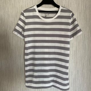 ムジルシリョウヒン(MUJI (無印良品))の【値下げします】無印良品　ボーダーTシャツ(Tシャツ(半袖/袖なし))