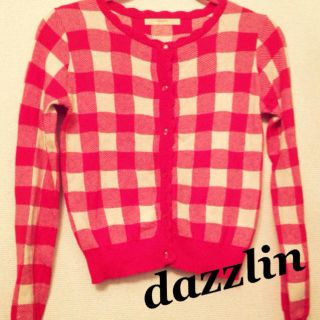 ダズリン(dazzlin)のdazzlin❁﻿ギンガムチェックカーデ(カーディガン)