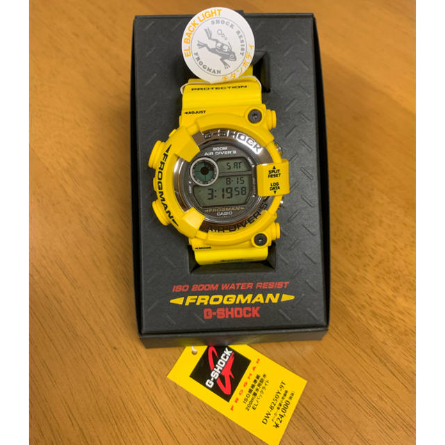 G-SHOCK FROGMAN DW-8250Y-9T  M.I.Y限定品