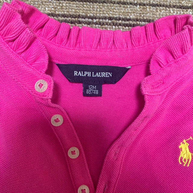 POLO RALPH LAUREN(ポロラルフローレン)のラルフローレン　赤ちゃん　ワンピース キッズ/ベビー/マタニティのベビー服(~85cm)(ワンピース)の商品写真