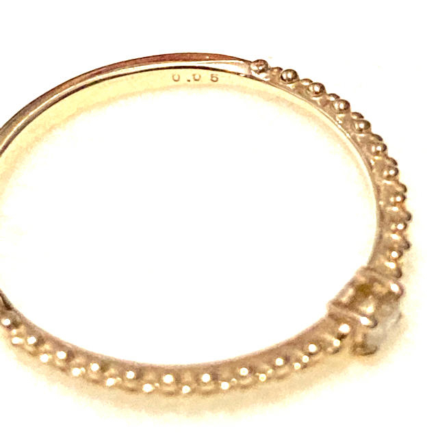 モカ様♡K10 ダイヤリング レディースのアクセサリー(リング(指輪))の商品写真