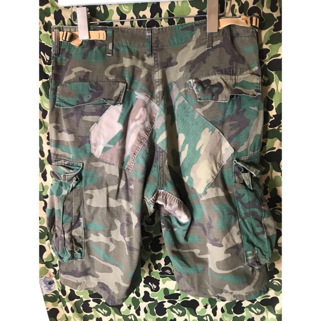 ベトナム戦U.Sカモフラージュショーツ メンズのパンツ(ショートパンツ)の商品写真