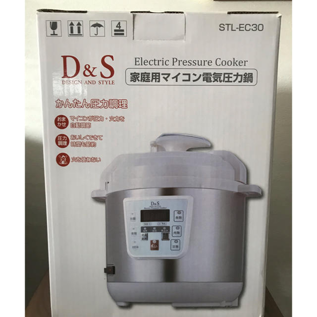 dinos(ディノス)のD &Ｓ☆家庭用マイコン電気圧力鍋 スマホ/家電/カメラの調理家電(調理機器)の商品写真