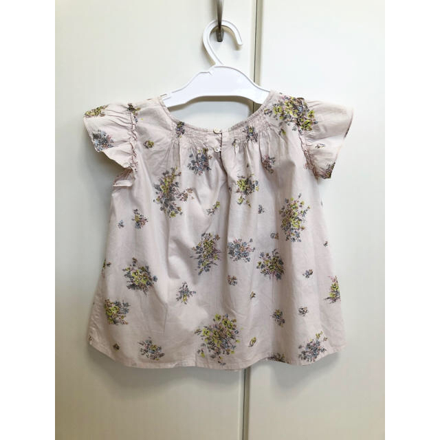 Bonpoint(ボンポワン)のボンポワン  小花柄ブラウス　4a キッズ/ベビー/マタニティのキッズ服女の子用(90cm~)(ブラウス)の商品写真