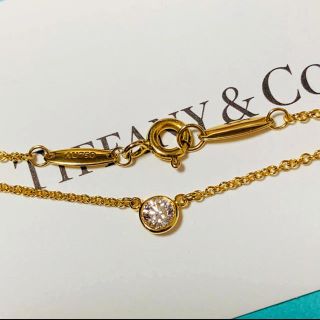 ティファニー(Tiffany & Co.)のTiffany バイザヤード 早い者勝ち 約5mm YG ネックレス(ネックレス)