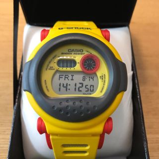 ジーショック(G-SHOCK)の美品　CASIO G-SHOCK G-001 イエロー ジェイソン　復刻(腕時計(デジタル))