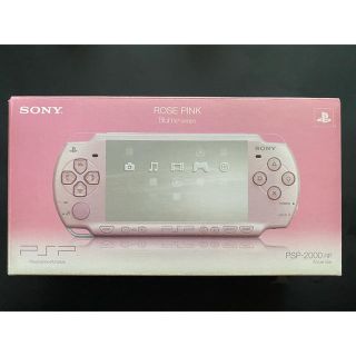 ソニー(SONY)のPSP-2000 ROSE PINK ローズピンク 本体(携帯用ゲーム機本体)