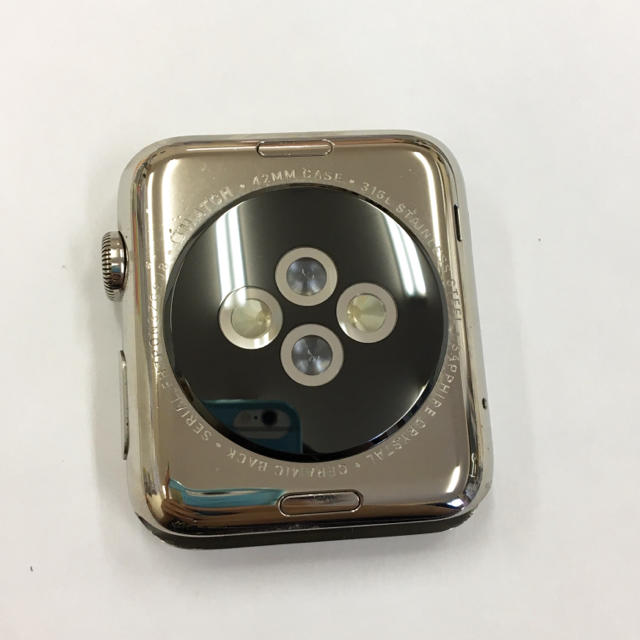 Apple アップルウォッチ Stainless 42mmの通販 by トロコスのお店｜アップルウォッチならラクマ Watch - Apple Watch 超特価即納