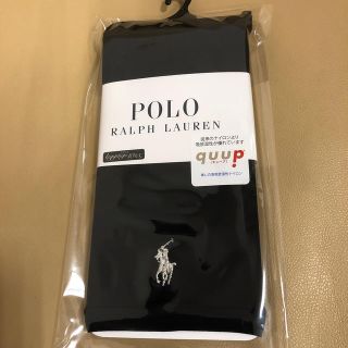 ポロラルフローレン(POLO RALPH LAUREN)の新品　レディース  ポロラルフローレン　10分丈黒レギンス　M〜L寸　日本製(レギンス/スパッツ)