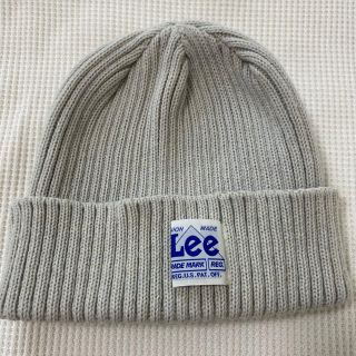 リー(Lee)の【Lee】ニットキャップ　グレー(ニット帽/ビーニー)