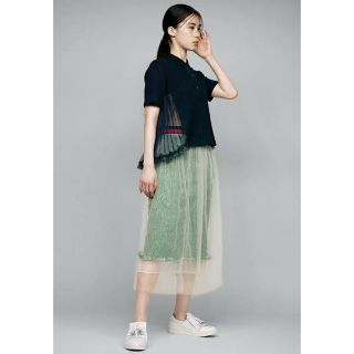 ミュベールワーク(MUVEIL WORK)の専用☆MUVEIL×FRED PERRYドッキングレースポロシャツ☆新品未使用(ポロシャツ)