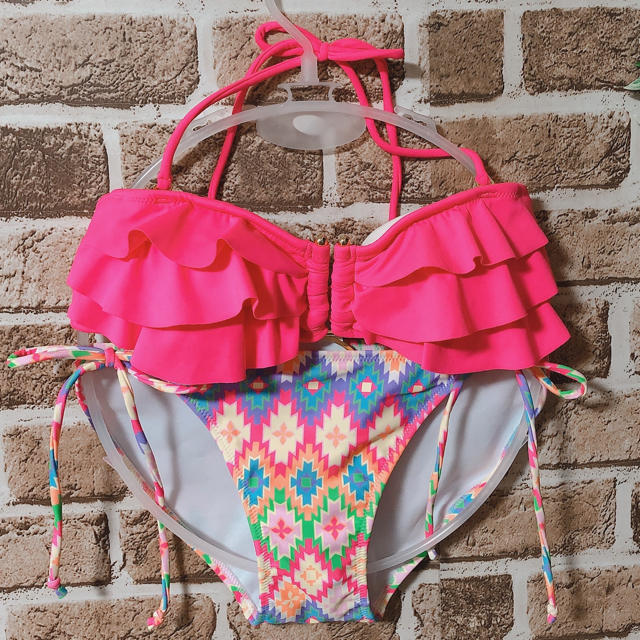 未使用 ♡水着♡ さかだち ピンクビキニ 未使用 ♡水着♡ さかだち ピンクビキニ