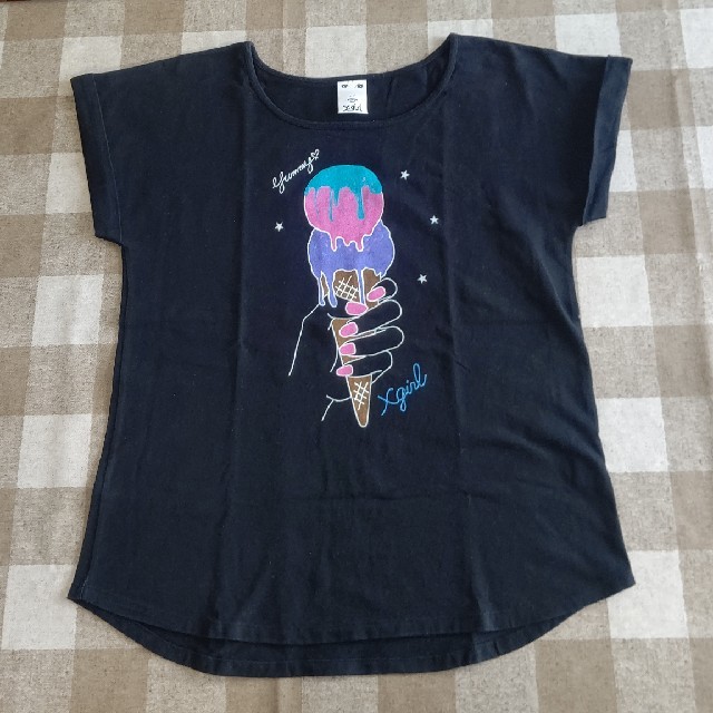 X-girl(エックスガール)のX-girl TシャツS レディースのトップス(Tシャツ(半袖/袖なし))の商品写真