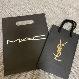 イヴサンローランボーテ(Yves Saint Laurent Beaute)のMAC YSL(サンプル付)袋(ショップ袋)