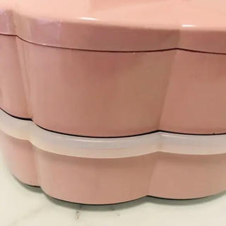 桜型　ランチボックス　オードブル二段(弁当用品)