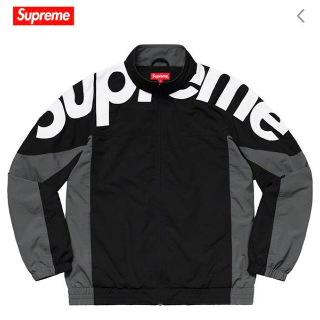 supreme shoulder logo track jacket s