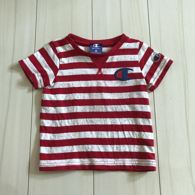 Champion(チャンピオン)のチャンピオン  ボーダー キッズ/ベビー/マタニティのベビー服(~85cm)(Ｔシャツ)の商品写真