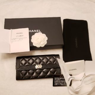 シャネル(CHANEL)のmamako様専用　CHANEL　ボーイシャネル　フラップウォレット　(財布)