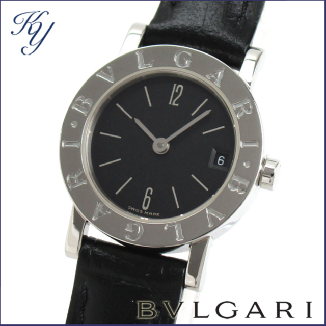 BVLGARI ブルガリ BB23SLD 革ベルト レディース 時計 | フリマアプリ ラクマ